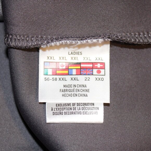 Spyder BNWT Ladies' Venom Full-Zip gray jacket with pockets XXL - Picture 7 of 10